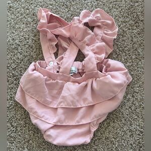 Bailey's Blossoms Pink Baby Romper